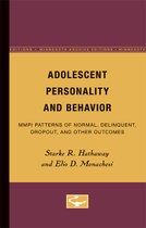Adolescent Personality and Behavior: MMPI Patterns of Normal, Delinquent, Dropout, and Other Outcomes