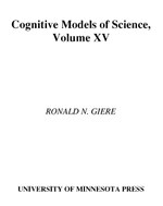 Cognitive Models of Science