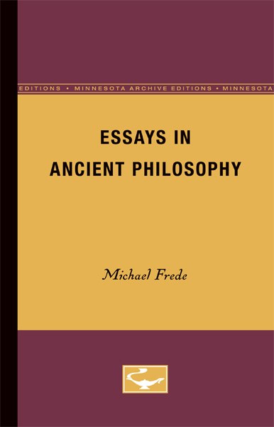 free essays in ancient philosophy