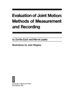 Evaluation of Joint Motion: Methods of Measurement and Recording