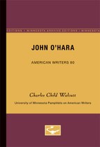 John O’Hara - American Writers 80: University of Minnesota Pamphlets on American Writers