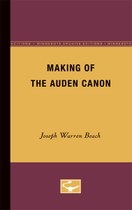 Making of the Auden canon