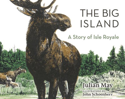 First published in 1968, this engrossing and beautiful picture book about wildlife on Isle Royale is available again
