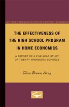 The Effectiveness of the High School Progam in Home Economics: A Report of a Five-Year Study of Twenty Minnesota Schools