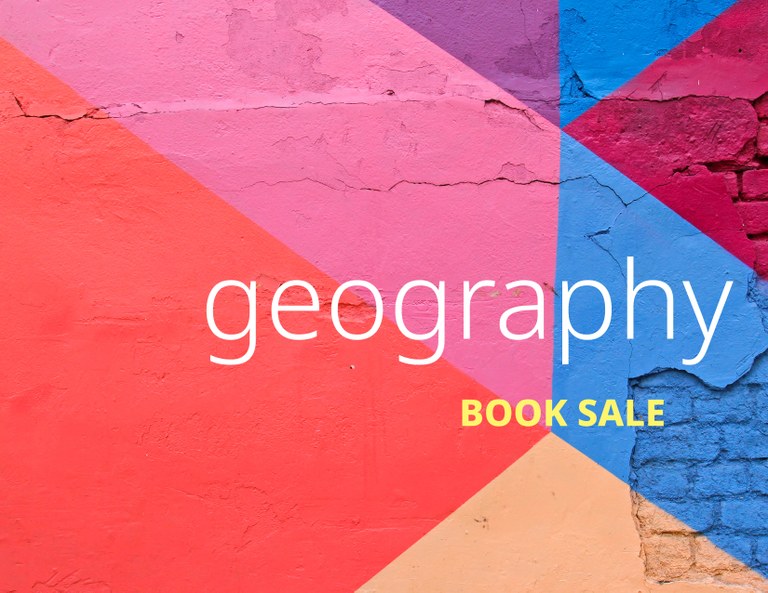 Geography book sale