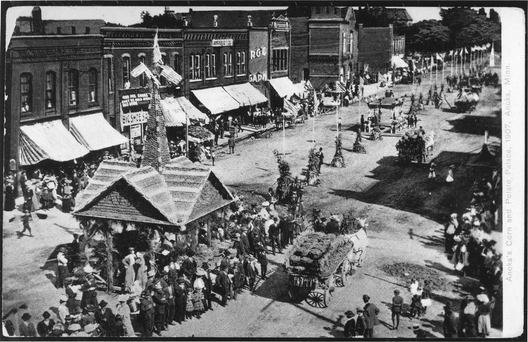 1907 harvest festival in Anoka, MN.
