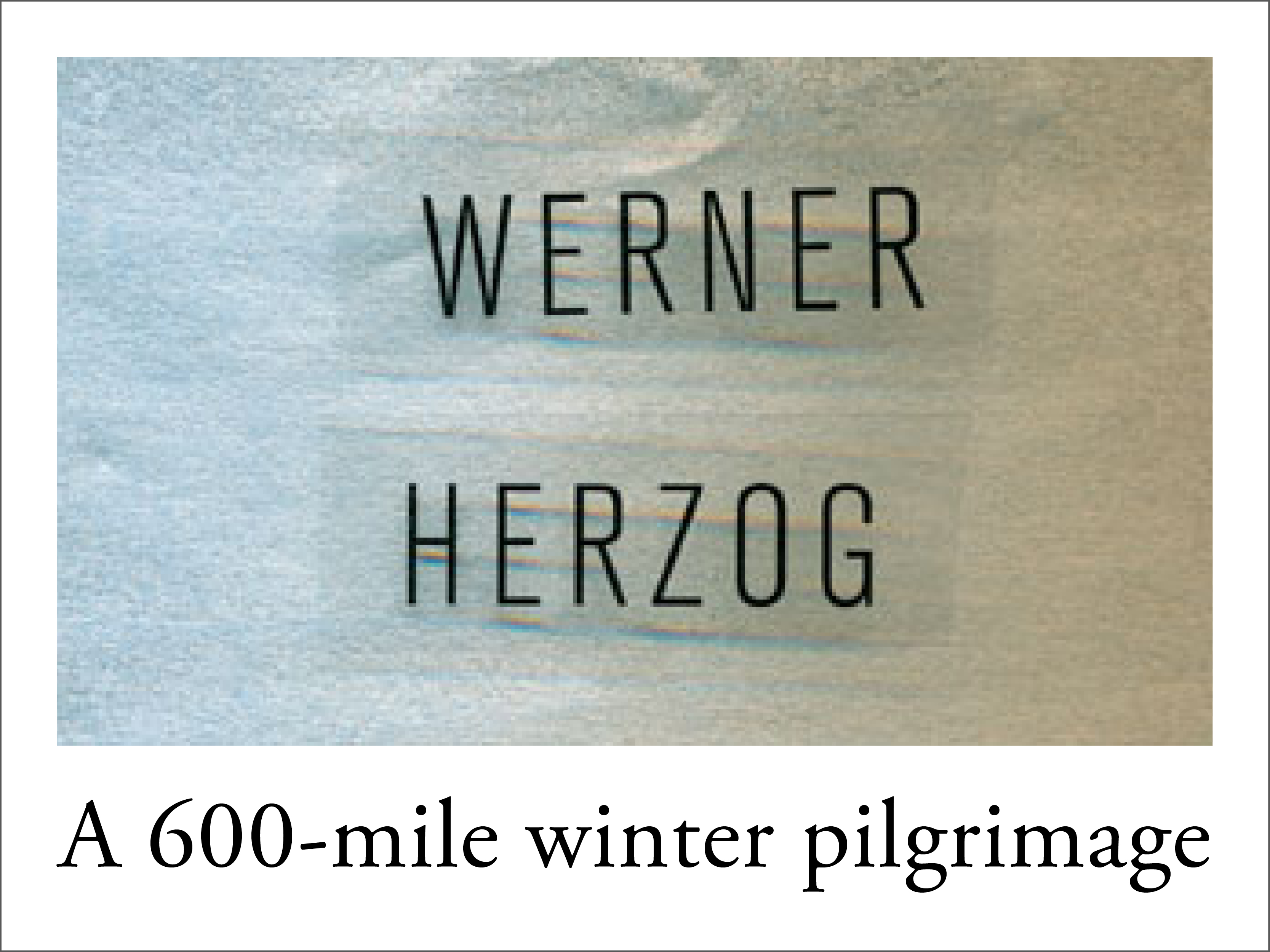 Slate reviews the filmmaker's book about his 1974 hike from Munich to Paris.