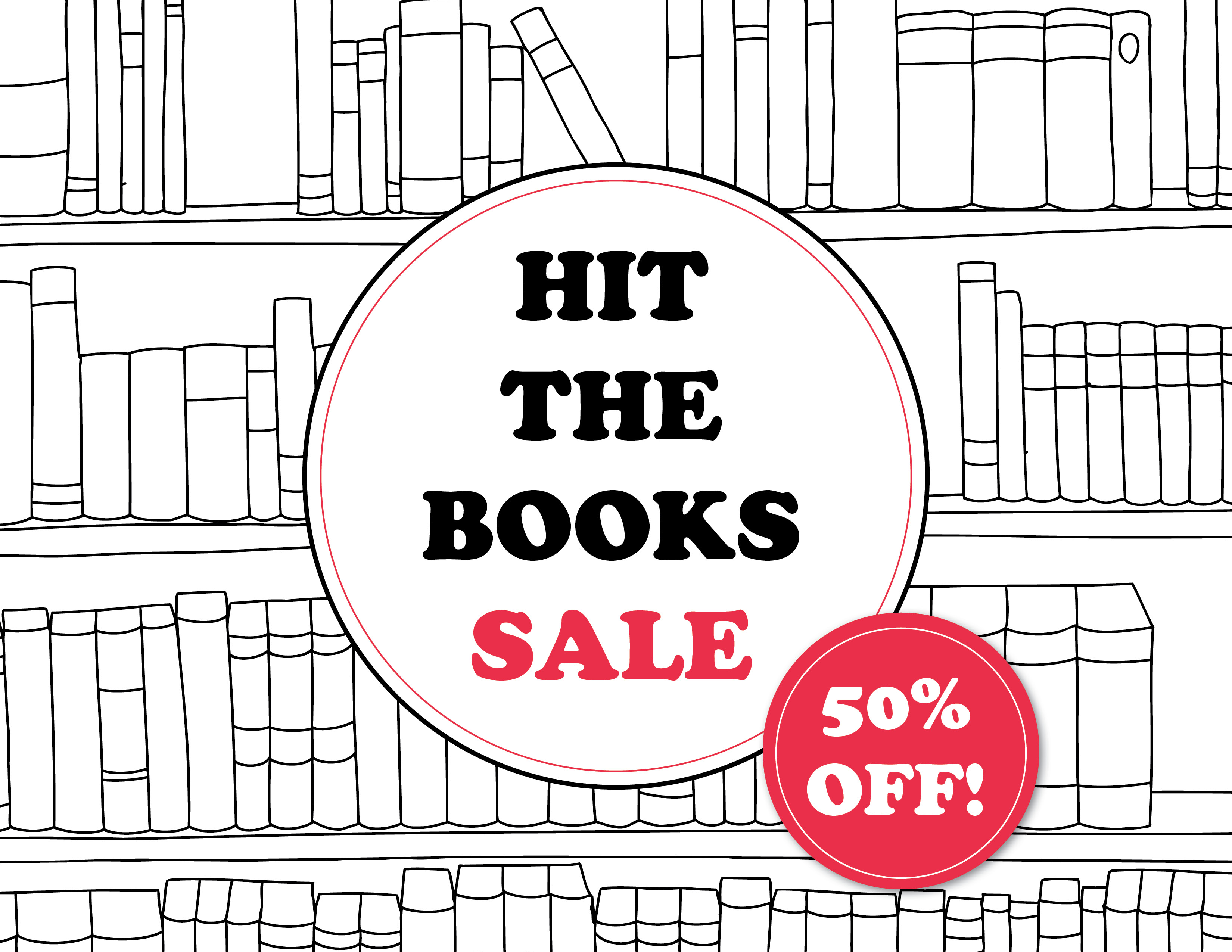 Hundreds of provocative titles at 50% off!