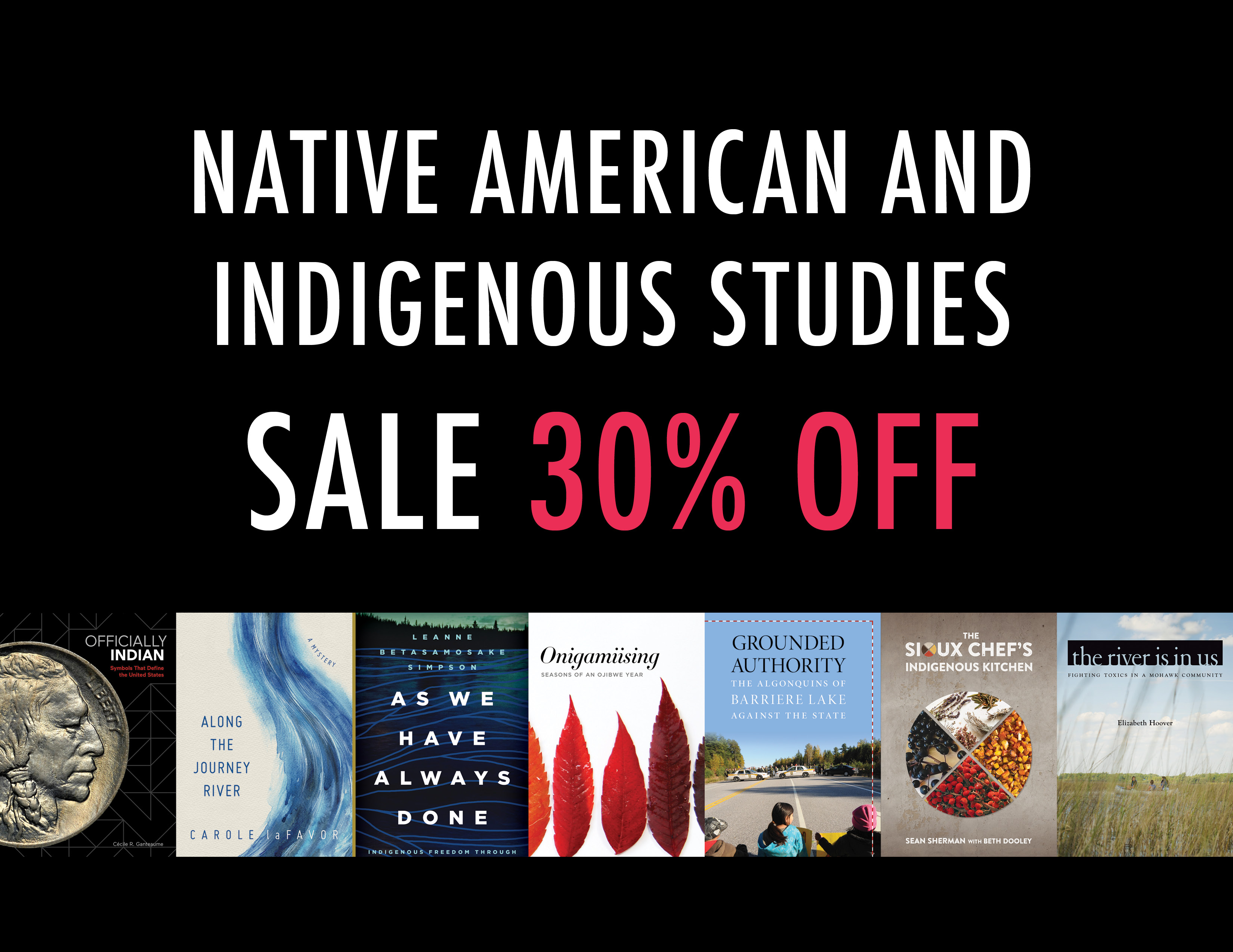 Native American and Indigenous Studies: New and Classic Books on Sale
