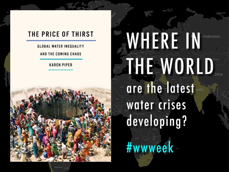 Explore the frightening landscape where water and thirst are political, and drought is a business opportunity.