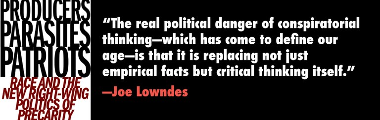 The real political danger of conspiratorial thinking - which has  come to define our age - is that it is replacing not just empirical facts but critical thinking itself.  